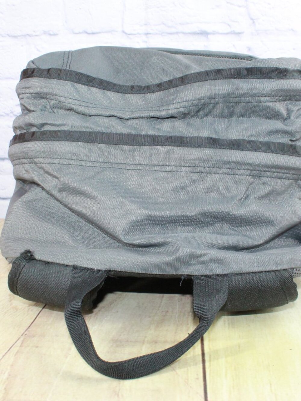 LL Bean Adult Unisex Super Deluxe Book Pack 41L School Travel Backpack Gray - Picture 5 of 13